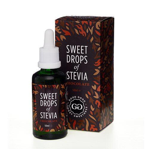 Stevia Dråber Chokolade Sweet Drops Of Stevia Chokolade   50 Ml
