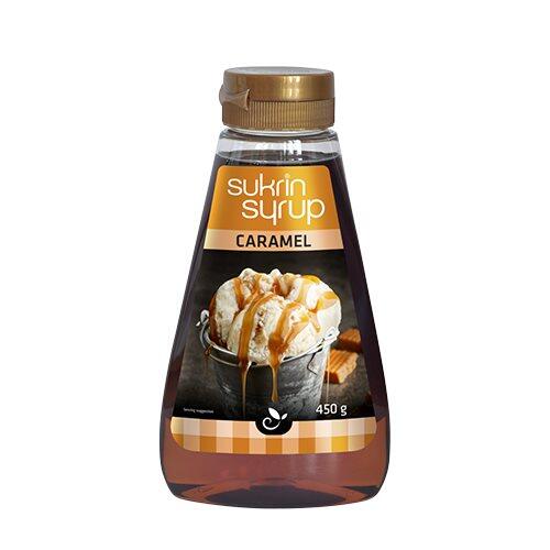 Sukrin Sirup Caramel 450g - Lækkert Sødemiddel