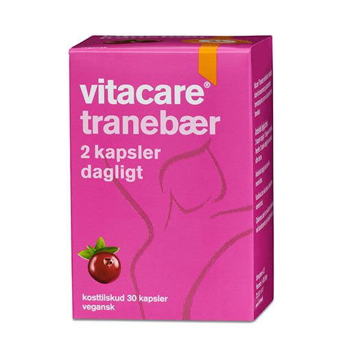 Tranebær Stærk Vitacare   30 Kap