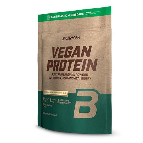 Biotech Vegan Protein Pulver Vanilla Cookies  500g