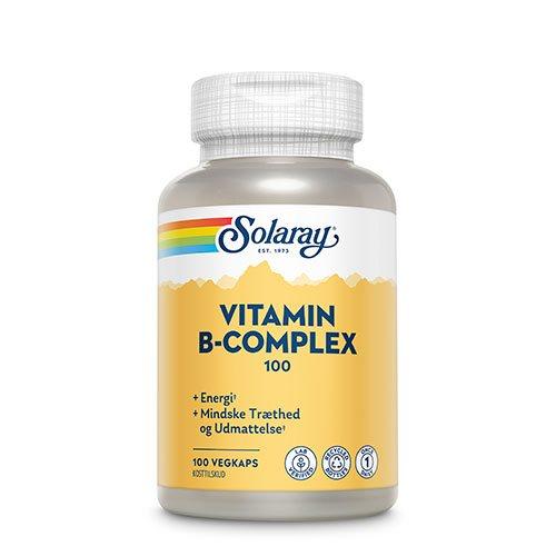 Solaray Vitamin B Complex 100   100 Kap