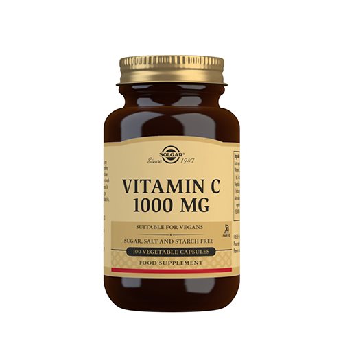 Solgar C-vitamin 1000mg - 100 Veganske Kapsler