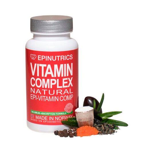 Epinutrics Vitamin Complex 60 kapsler - Skønhedstilskud