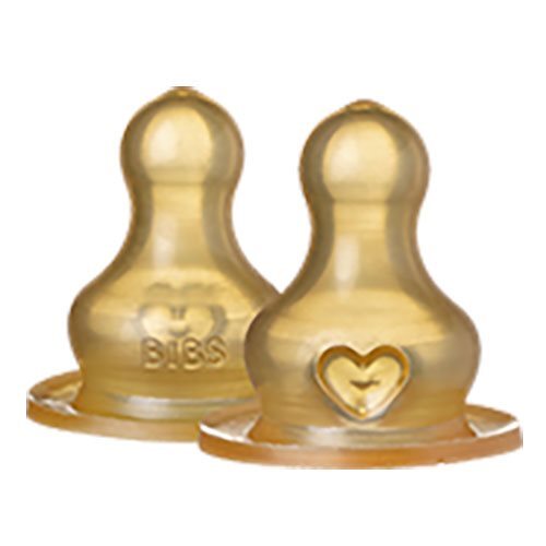 Bibs Bottle Nipple 2 Pack Latex Fast Flow   1 Pk