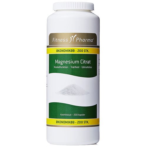 Fitness Pharma Magnesiumcitrat   200 Kap