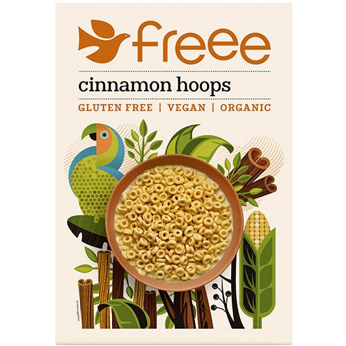 Doves Farm Cinnamon Hoops økologisk   300 G