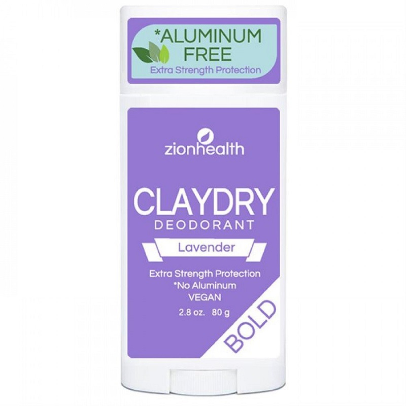 Zionhealth   Bio Claydry Deodorant   Lavender 80g