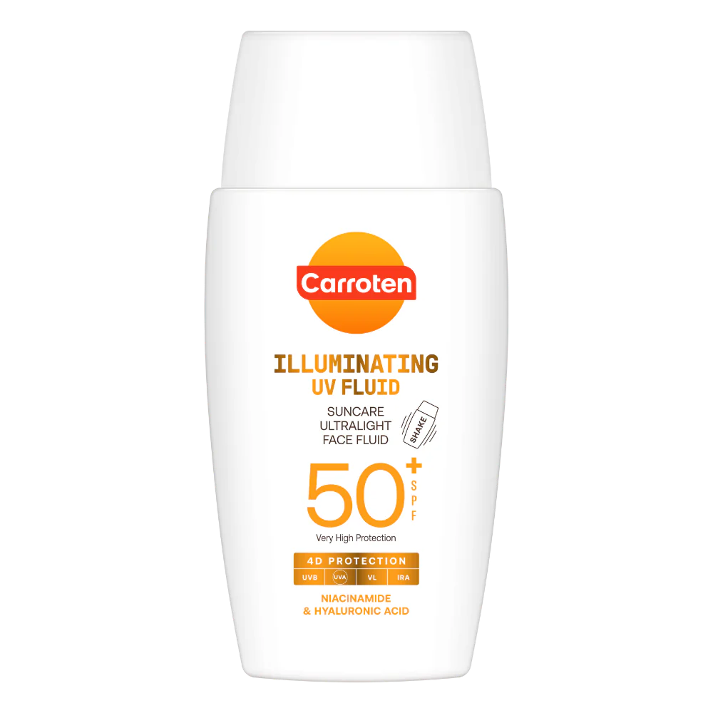 Carroten Face Light Fluid Spf50    50 Ml   Solcreme   Hos Frisøren   Baronen