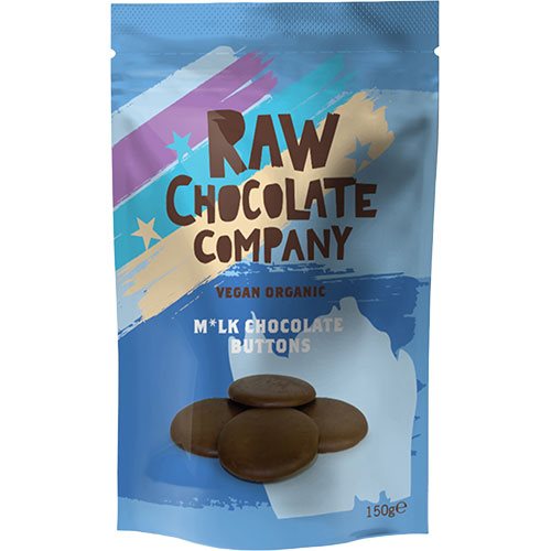 The Raw Chocolate Company Chokoknapper M  Mælkechokolade økologisk   150 G