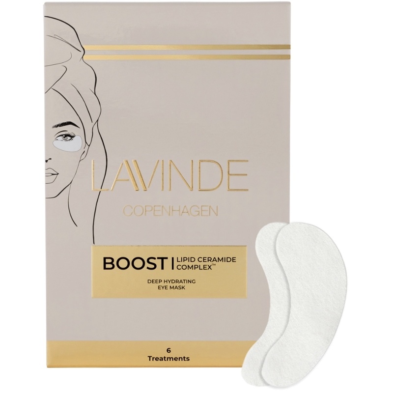 Lavinde Copenhagen Boost Deep Hydration Eye Mask 6 Pieces