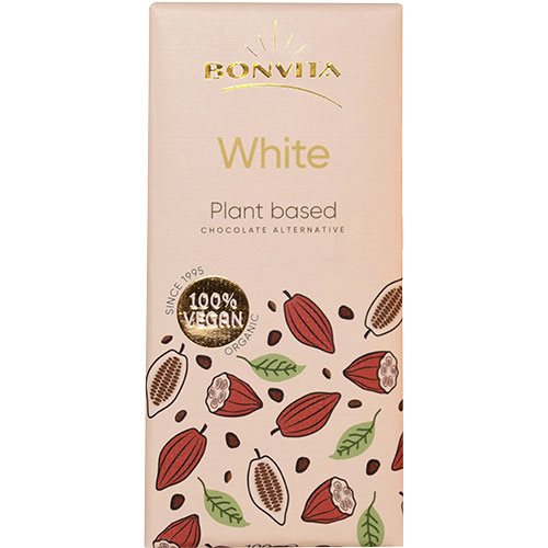 Bonvita Plantebaseret Hvid Chokolade økologisk   100 G