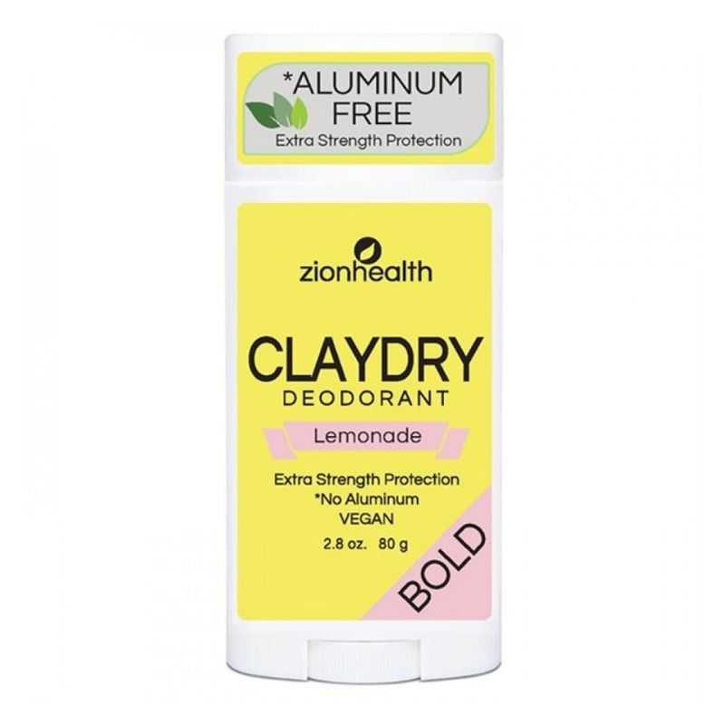 Zionhealth   Bio Claydry Deodorant   Lemonade