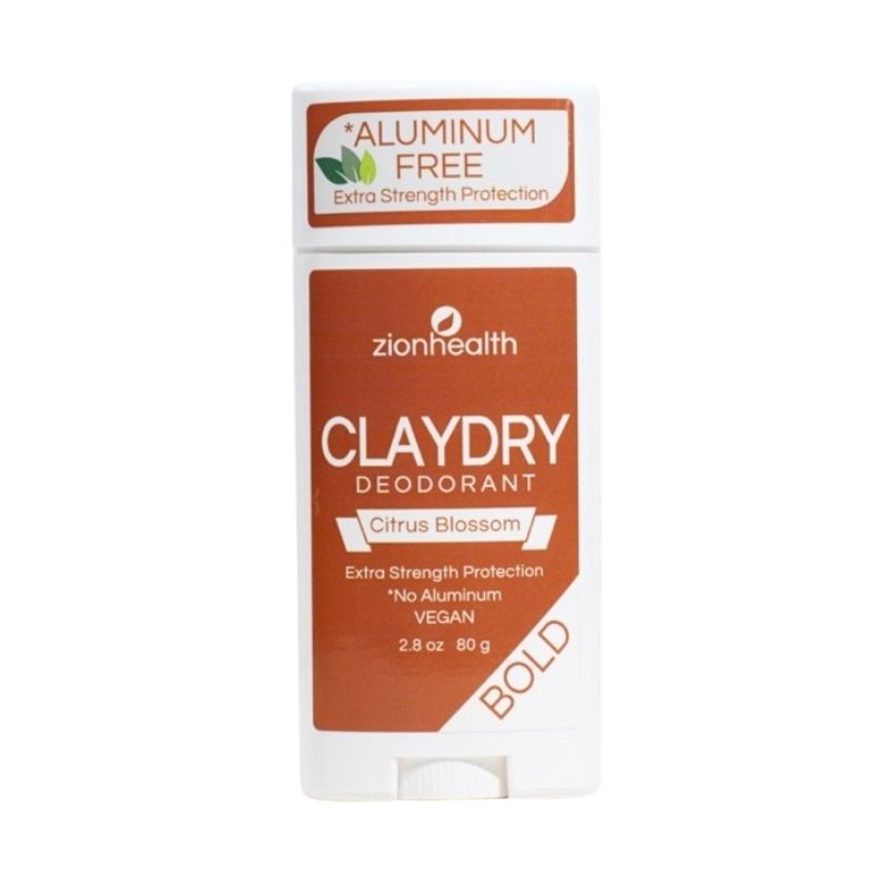 Zionhealth   Bio Claydry Deodorant   Citrus Blossom