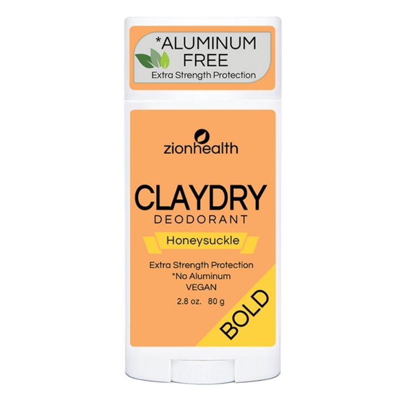 Zionhealth   Bio Claydry Deodorant   Honeysuckle