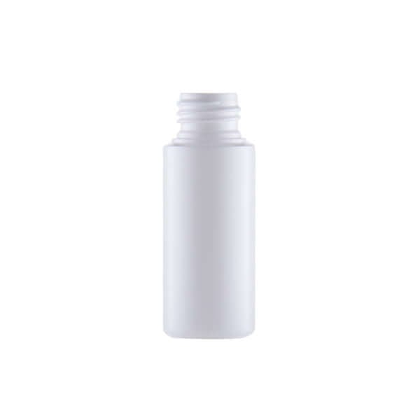 50 Ml  Mat Hvid Plastflaske   Eco Hdpe   24 410